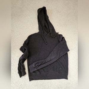 cotton on light black cotton hoodle